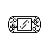 Video Spiele Symbol im Vektor. Illustration vektor