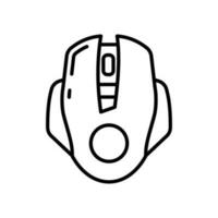 Esport Mäuse Symbol im Vektor. Illustration vektor