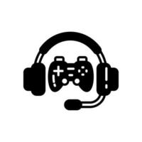 esports podcasts ikon i vektor. illustration vektor