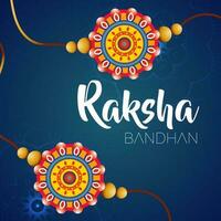 Raksha bandhan firande proffs vektor