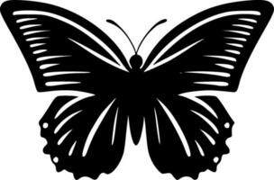 Schmetterling, schwarz und Weiß Vektor Illustration