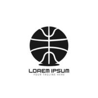 Vektor Illustration von ein Basketball Logo Symbol