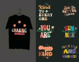 positiv text Citat t-shirt design proffs vektor