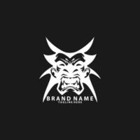 Samurai Logo Vektor Symbol Design Vorlage
