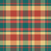 Tartan Plaid Muster. prüfen Plaid. vektor