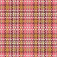 Tartan Plaid Muster. prüfen Plaid. vektor