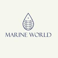 Marine Welt Vektor Logo Design. abstrakt geometrisch Fisch Logotyp. kreativ Logo Vorlage.