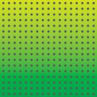 Kreis Punkt Gradient Grün und Gelb abstrakt petern Hintergrund Prämie und modern geeignet zum Sozial Medien vektor