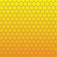 Hexagon Gradient Gelb und Orange abstrakt petern Hintergrund Prämie und modern geeignet zum Sozial Medien vektor