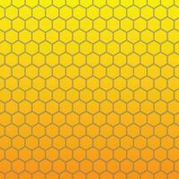 sexhörning lutning gul och orange abstrakt petern bakgrund premie och modern lämplig för social media vektor