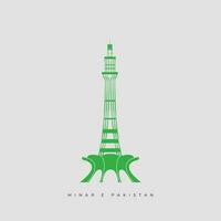 Minar-E-Pakistan lahore Minar vektor