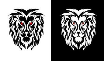 illustration vektor grafisk av design stam- huvud lejon för tatto