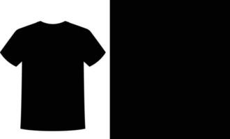svart t-shirt mokap fri design vektor