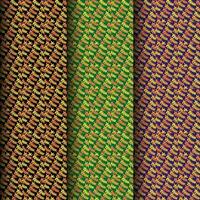 sömlös färgrik och textil- mönster design med abstrakt mönster bakgrund design mall vektor