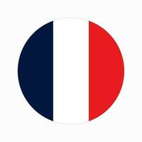 Neu Frankreich Flagge im 2020 einfach Illustration zum Unabhängigkeit Tag oder Wahl vektor
