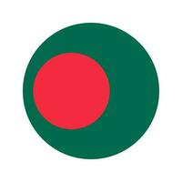 Bangladesch Flagge einfache Illustration für Unabhängigkeitstag oder Wahl vektor