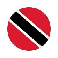 trinidad und tobago flag einfache illustration für unabhängigkeitstag oder wahl vektor