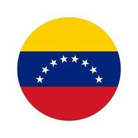 venezuela flagga enkel illustration för självständighetsdagen eller valet vektor