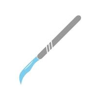 medizinisches Skalpell-Symbol. Krankenhaus Chirurg Messer Messer Illustration vektor
