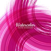 Abstrakter rosa Aquarellanschlaghintergrund vektor