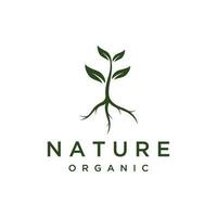 natürlich organisch Logo Design mit Blätter Konzept.Logo zum natürlich Produkte, Ökologie, Schönheit, Biologie und Landwirtschaft. vektor