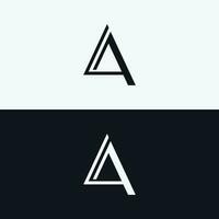 logotyp design första första brev en monogram eller modern geometri.logotyp för varumärke, mode, företag kort, företag. vektor