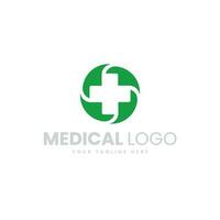 kreativ plus, medicinsk ikon, logotyp vektor illustration.elegant, logotyp design mall.