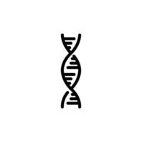 Wissenschaft DNA Zeichen Symbol Vektor