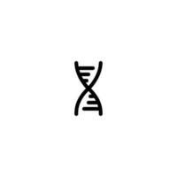 Wissenschaft DNA Zeichen Symbol Vektor