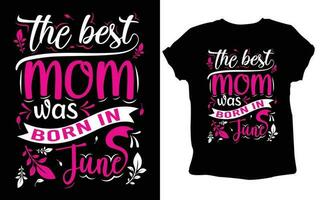 mamma t-shirt design, mors dag t-shirt, mors dag typografi t-shirt, Lycklig mors dag typografi t skjorta för mor älskare. vektor