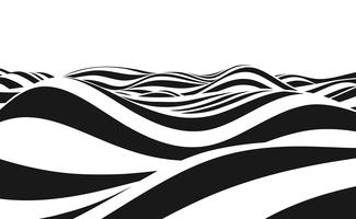 Abstrakter Hintergrund der Wellen. vektor