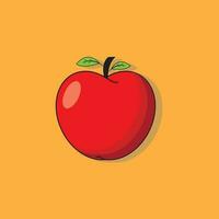 vektor illustration av äpple