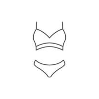 Bikini Symbol Vektor