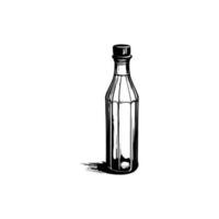 Glas Flasche Vektor