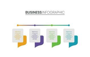 Infografik Vorlage geeignet zum Geschäft vektor