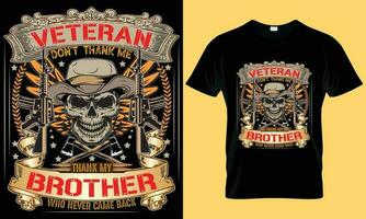 veteran- t skjorta design, veteran- typografi premie vektor t skjorta design mall, frihet kämpe, amerikan veteran, soldater, armén t skjorta.