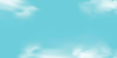 aqua Blau Farbe Hintergrund Startseite Hintergrund mit Scheinwerfer, Rauch, Wolken vektor
