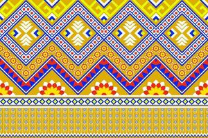 geometrisch ethnisch Muster können Sein benutzt im Stoff Design zum Hintergrund, Hintergrund, Teppich, Textil, Kleidung, Verpackung, dekorativ Papier, Stickerei Illustration Vektor. vektor