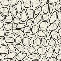 nahtlose monochrome Doodle-Mix Hand zeichnen Form Muster Hintergrund vektor
