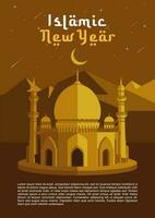islamisch Neu Jahr eben Vektor