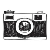 kamera ikon, vektor illustration stock illustration