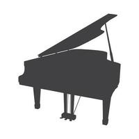 musik instrument stor piano fri png vektor