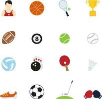 Sport Symbole Vektor Illustration