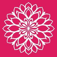 blomma logotyp vektor enkel abstrakt platt mandala tatuering växt Färg blomma floret blomma stencil