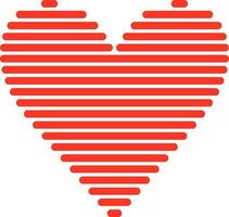 hjärta klotter kärlek ikon grafisk design vektor