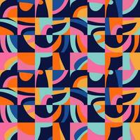 Geometrie minimalistisch Muster. abstrakt Vektor Muster zum Netz Banner, Geschäft Präsentation, Marke, Stoff, Textil.