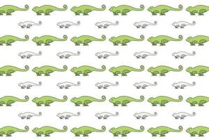 platt kameleont reptil mönster bakgrund vektor