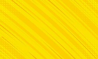 modern platt gul komisk stil bakgrund vektor
