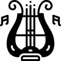 solide Symbol zum Symphonie vektor