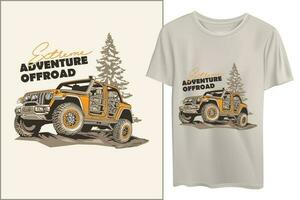 extrem Abenteuer Offroad hoch detailliert Vektor und Logo Design zum t Hemden usw